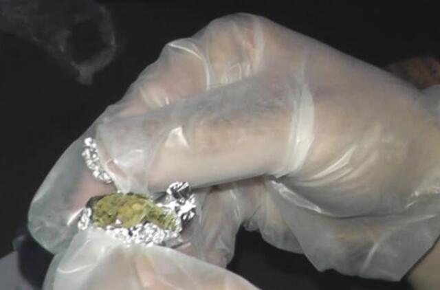 Automobilyje - paketas su augalinės kilmės medžiagomis