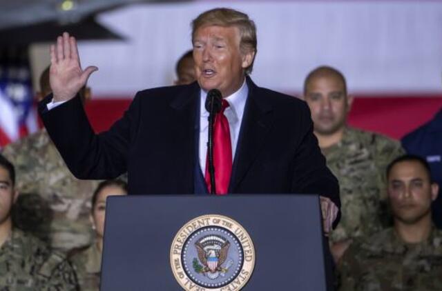 D. Trumpas teigia, kad Q. Soleimani reikėjo nukauti jau prieš daugelį metų