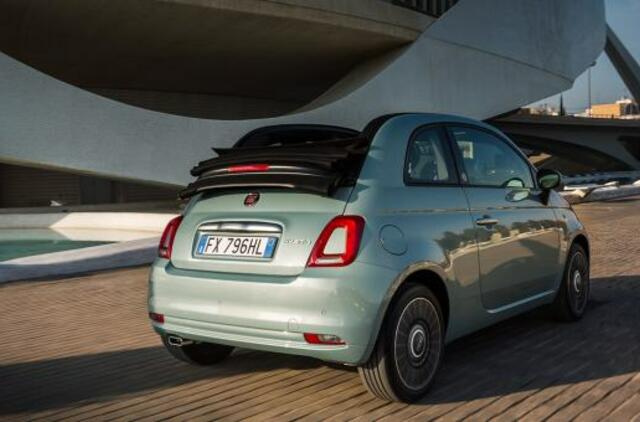„Fiat“ Europoje pristato hibridinius 500 modelius