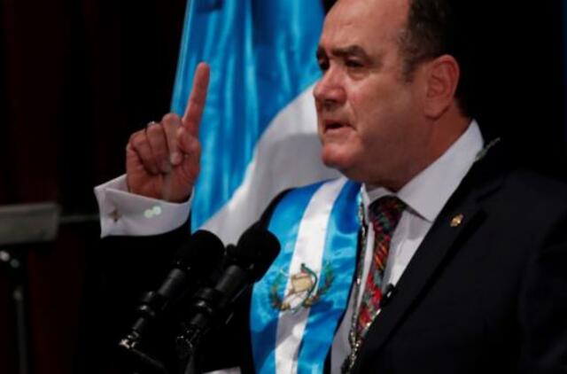 Gvatemala turi naują prezidentą