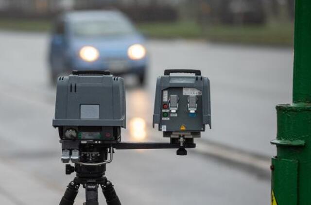 Klaipėdos pareigūnai greitį matuos avaringiausiuose kelių ruožuose