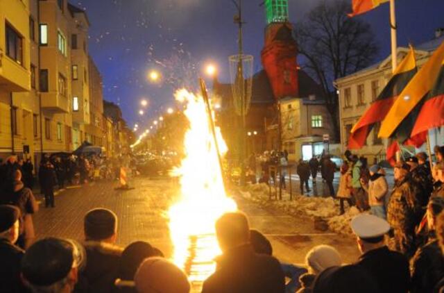 Laisvės gynėjus prisimins prie laužų