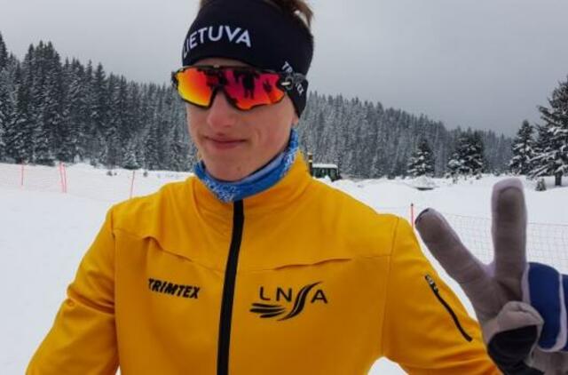 Savo privalumu Lietuvos slidinėjimo talentas laiko ištvermę
