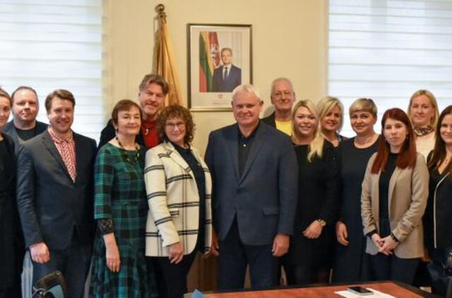 Padėkota miestą puošusiems žmonėms