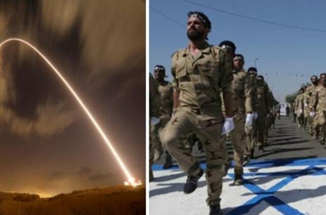 Persijoje sprogstančios raketos girdėsis ir pas mus