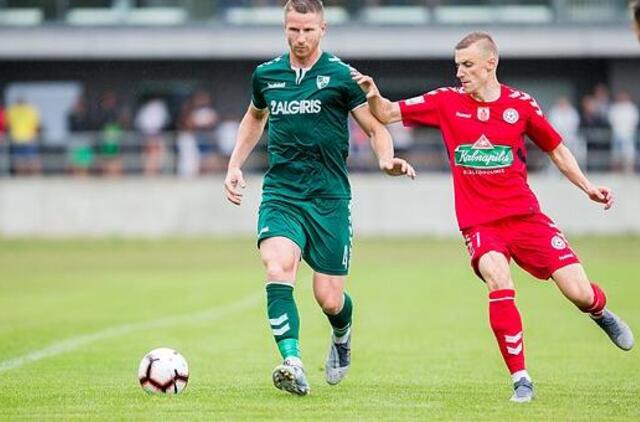 Pirmosiose kontrolinėse rungtynėse – lygiosios su šalies čempionais