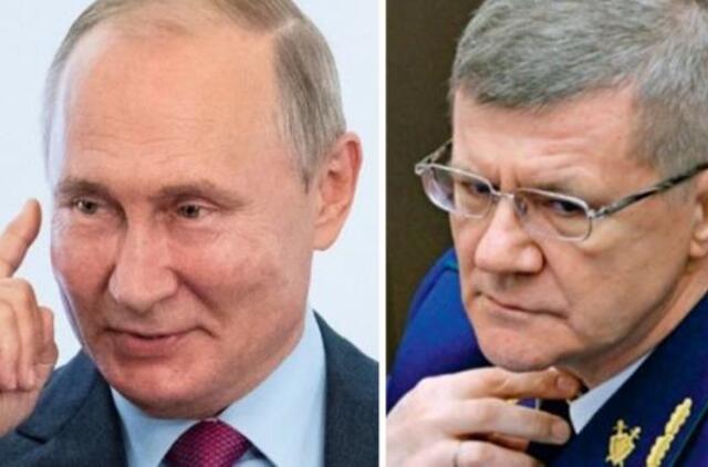 V. Putinas atleido J. Čaiką iš generalinio prokuroro posto