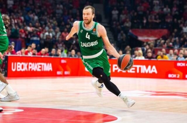 „Žalgiris“ iškovojo pergalę Belgrade