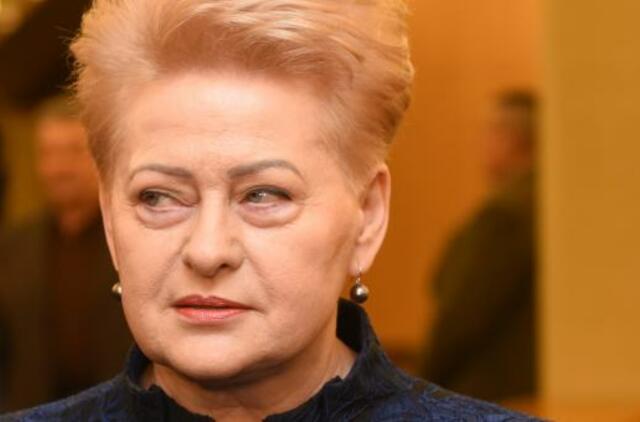 D. Grybauskaitė atskleidė – neketina grįžti į aktyvią politiką