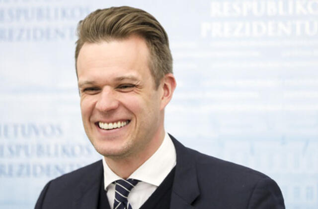 G. Landsbergis prezidentui pristatė rinkimų programą