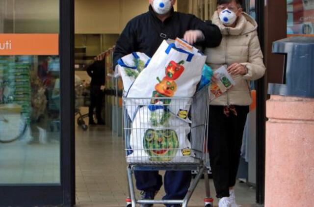 Italijoje užsikrėtusių koronavirusu skaičius perkopė 100