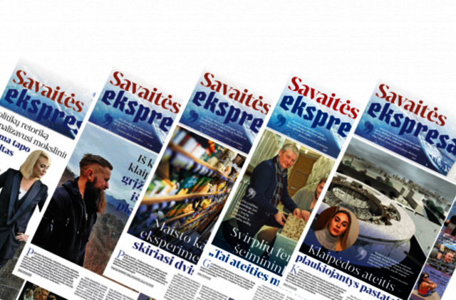 Naujame "Savaitės eksprese" kviečiame skaityti