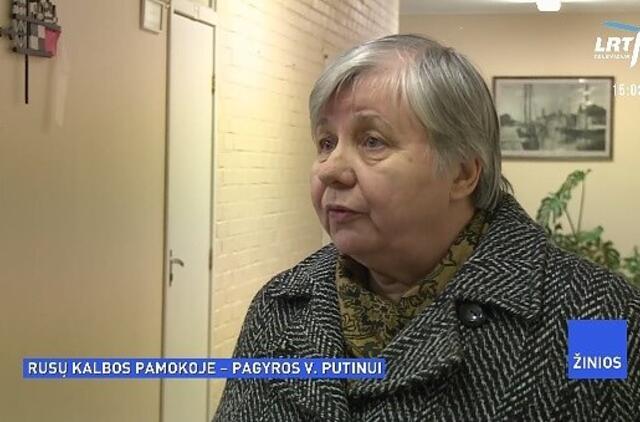 Putiną gyrusi Klaipėdos mokytoja: kaip jūs manot, ar man neskauda širdis, kokia bus ta Rusija?