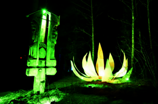 Raganų kalno šviesos lauks dar du savaitgalius