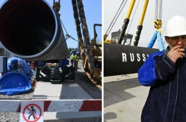 Vokietijos spauda: JAV gali paskelbti naujų sankcijų dujotiekiui „Nord Stream 2“