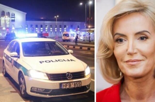 Vilniaus oro uoste šėlusiai Pinskuvienei sutramdyti prireikė policijos