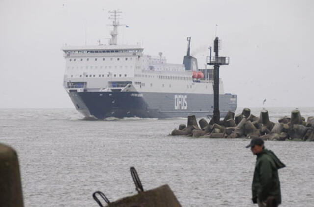 DFDS keltuose sustabdyta prekyba alkoholiu