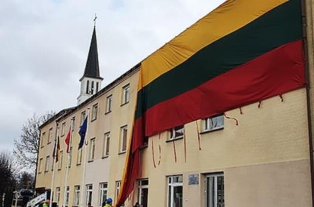 Didžiausia Trispalvė Gargžduose bus keliama ir kitose šventėse