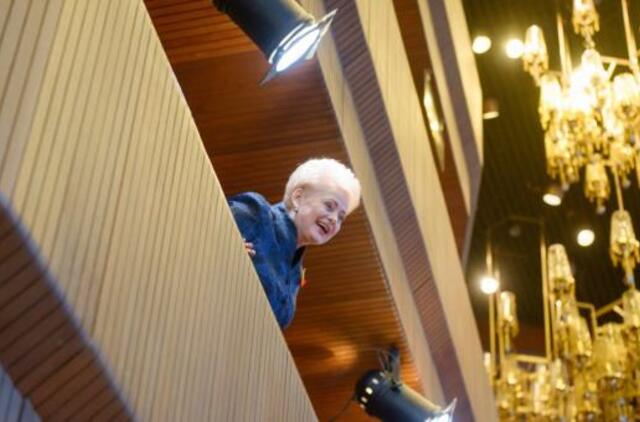 Gimtadienį švenčianti Dalia Grybauskaitė – apie gimtadienio ir ateities planus