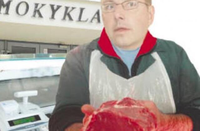 G.Steponavičius neskiria mokyklos nuo parduotuvės