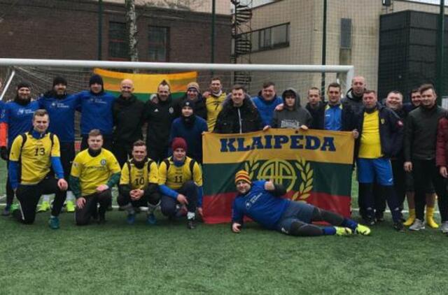 Klaipėdoje varžėsi futbolo mėgėjai