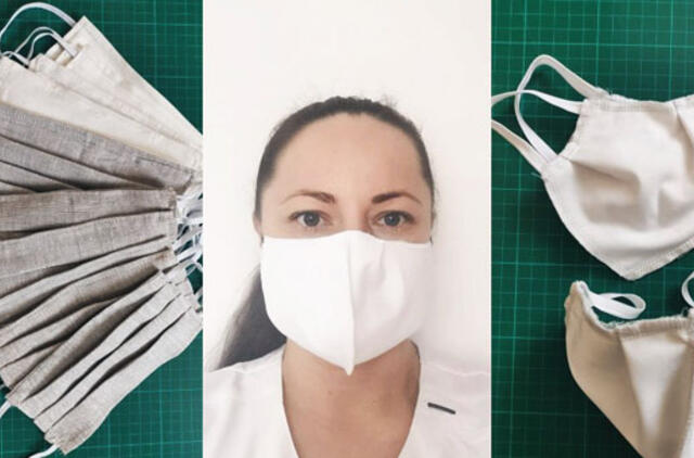 KU studentai savanoriauja ligoninėse, gamina kaukes