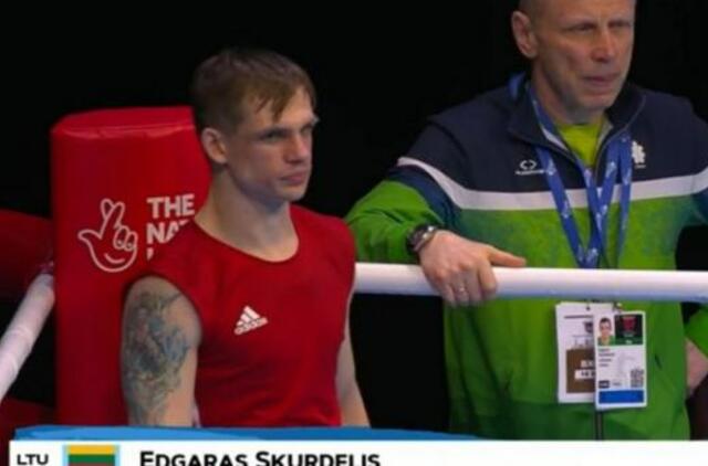 Lemiamoje olimpinės atrankos kovoje – labai apmaudi Lietuvos boksininko nesėkmė