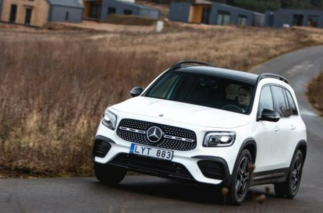 Praktiškas visureigis „Mercedes-Benz GLB“ – jau Lietuvoje