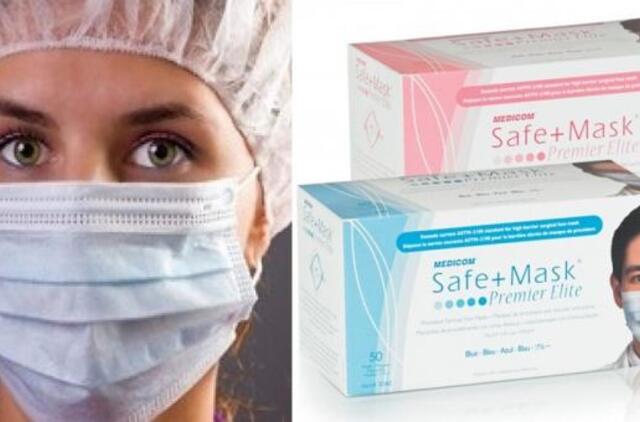 Prancūzijoje iš ligoninės pavogta 2 000 chirurginių kaukių