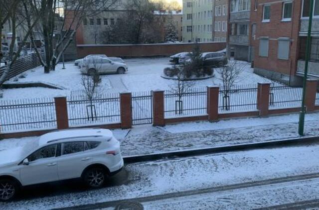 Savaitgalis Klaipėdoje primins kaip atrodo žiema
