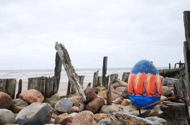 10 gražiausių mokinių piešinių ant įspūdingo dydžio margučIų pamatysime 2021 metais