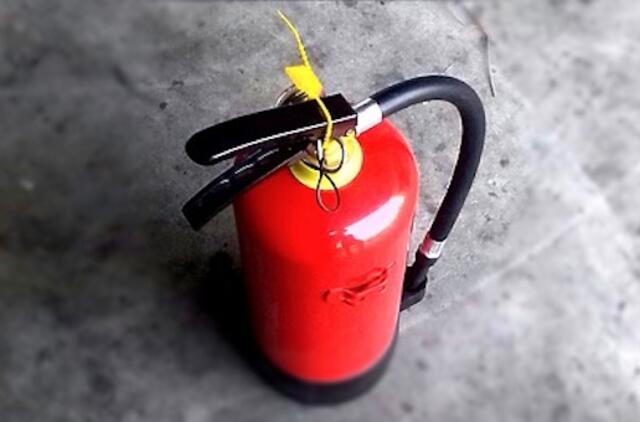 Apklausa: 72 proc. Lietuvos gyventojų namuose neturi gesintuvų