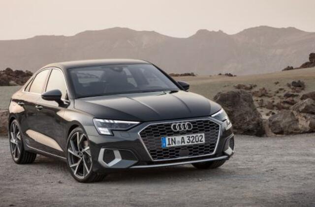 Elegantiškas, efektyvus, evoliucinis: naujas „Audi A3 Limousine“