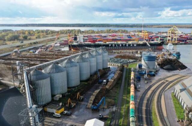 Ištraukta Kinijos ir Rusijos interesų Klaipėdos uoste korta