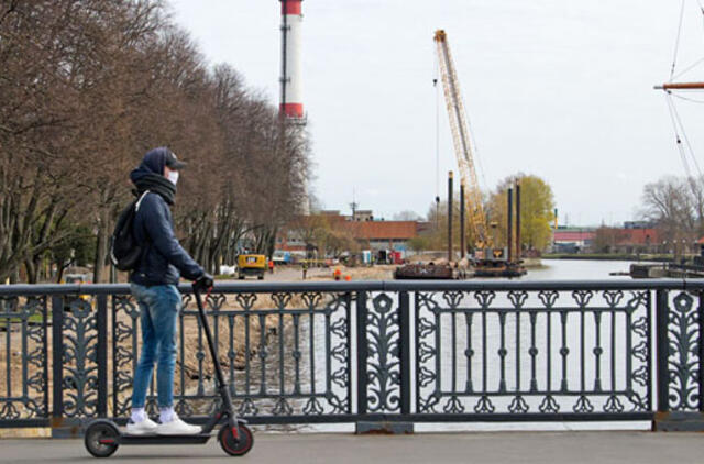 Karantinas Klaipėdoje paspartino statybas