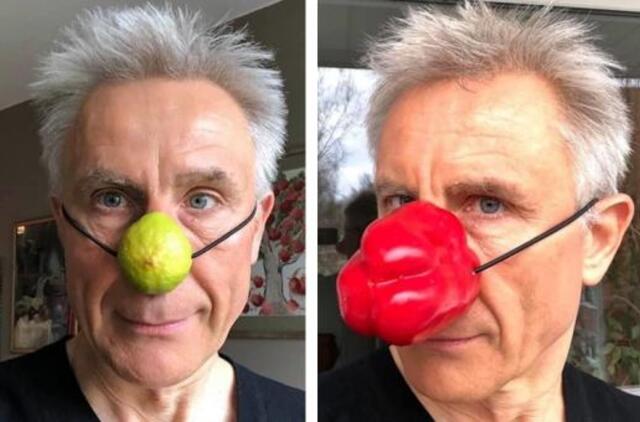 Karantino metu klaipėdiečiai nepraranda optimizmo ir humoro jausmo