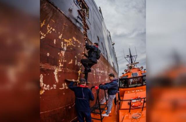 Klaipėdos uoste laivai vedami ir nuotoliniu būdu