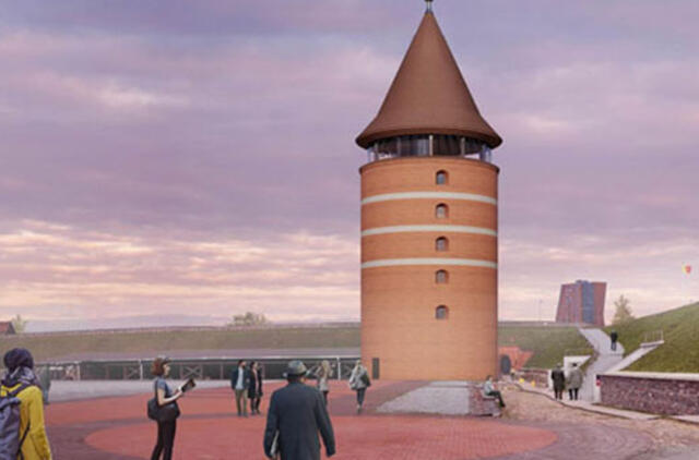 Pilies bokšto statybas planuoja 2022-aisiais