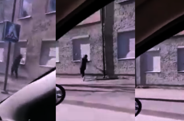 Šilutėje neblaivus vyras išdaužė 14 policijos komisariato langų