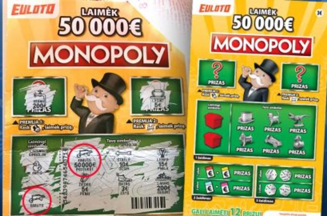 Šilutės rajone pavogti momentiniai loterijos bilietai