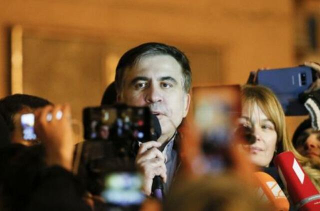 V. Zelenskis pasiūlė M. Saakašviliui kuruoti reformas Ukrainoje