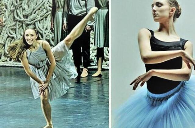 Balerina Kira Tykhonova pasiruošusi tapti „kažko nuostabaus“ dalimi