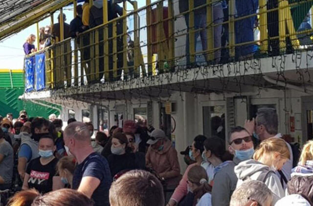 Gyventojai savaitgalį spjovė į saugumą