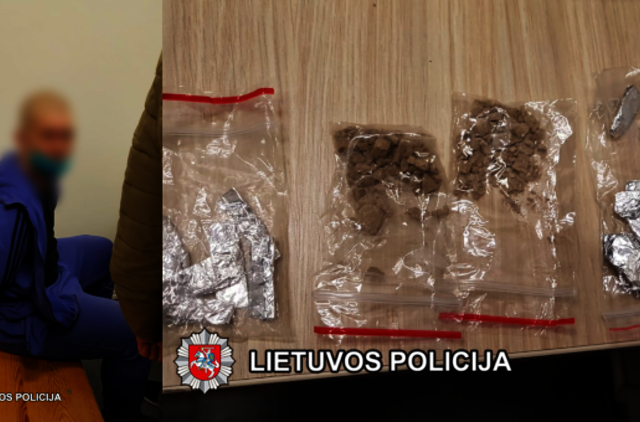 Įkliuvę įtariami narkotikų platintojai suimti 3 mėnesiams