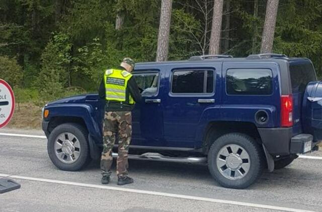 Kretingoje avariją sukėlęs latvis bandė sprukti į savo šalį