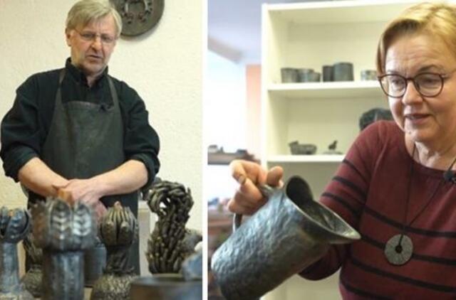 Laidoje „Saulė sodą sodino...“ apie juodosios keramikos magiją