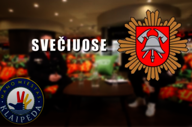 "Mano miestas Klaipėda": priešgaisrinės gelbėjimo valdybos viršininkas Marius Garbenis