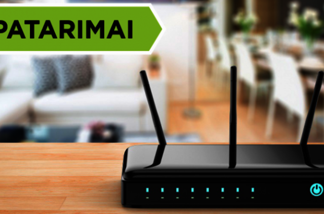 Patarimai, kaip pagerinti Wi-Fi signalą namuose