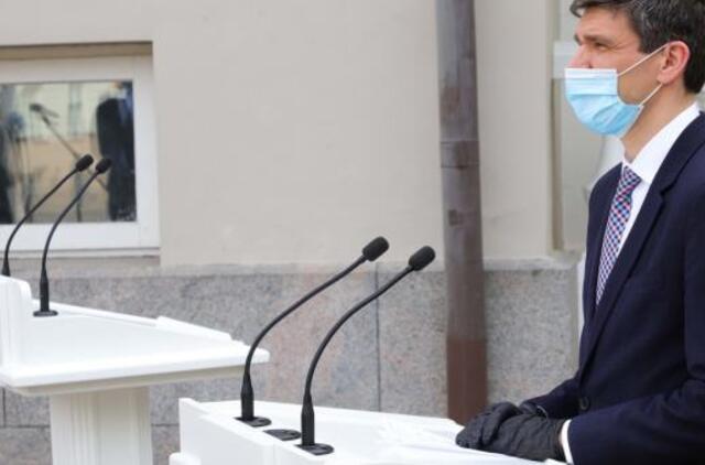 Prezidentūros atstovas: iki patikimos vakcinos reikės išmokti gyventi saugiai