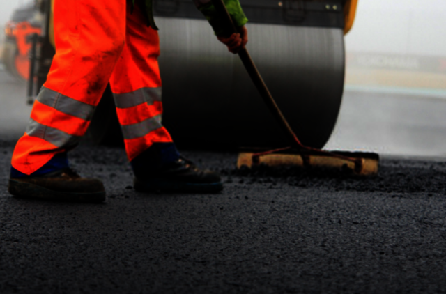 Remontuos Smiltelės gatvę